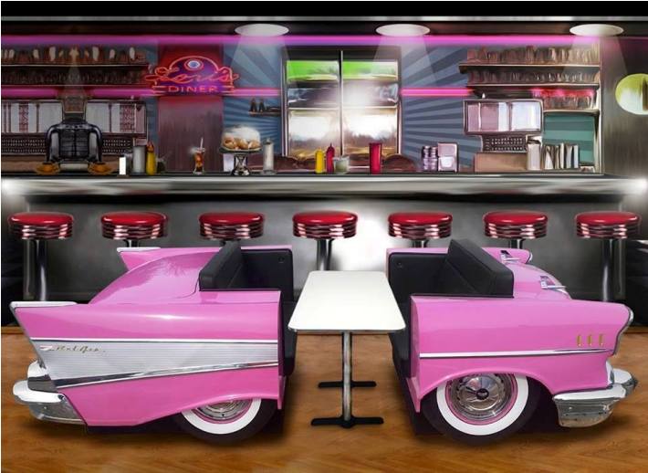 Car Couches, Car Desks, Car Sofas, Mustangs, 1950 Chevy, Chevies, 
      1950 Mustang, Car Seats, Retro Cars