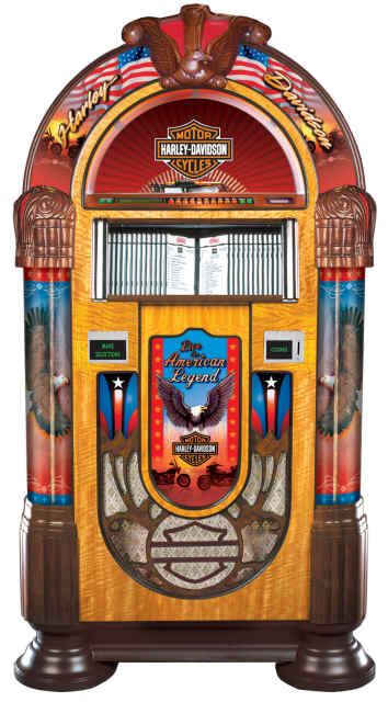 Retro jukeboxes, 1950s jukeboxes, jack daniels jukeboxes, 
	  harley davidson jukeboxes, retro bubble jukebox, retro jukebox, retro wallette