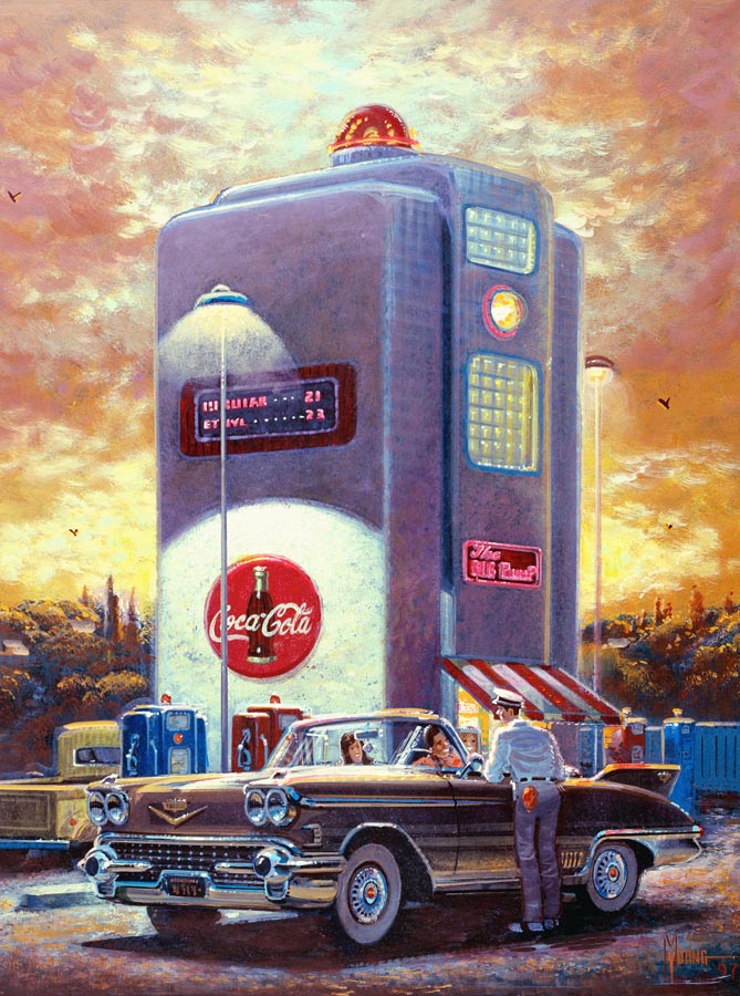 Retro Murals, Vintage Murals, 1950s Murals, Vinyl Murals, 
	  diner murals, 1950s retro murals, 1950 vintage murals, restaurant murals, retro restaurant 
	  murals